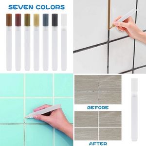 E Crevice Whitening Pen Wall Color Reparatie Verf Keramische vloertegel Mould-Dicht Waterdicht Vochtbestendig en Low Geur