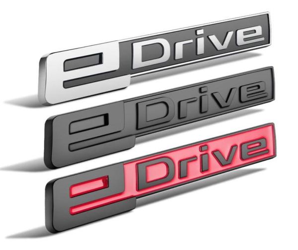 Etiqueta engomada del coche del logotipo de E Drive para BMW X1 iX3 X2 X3 X5 X7 i3 3 5 7 serie F39 F11 F18 F30 F21 F52 línea de cintura trasera lateral emblema EDrive458888561586