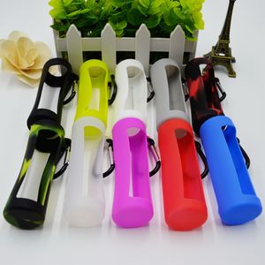 Étui de transport en Silicone pour jus électronique, pochette souple et Portable, boîte d'affichage, couvercle en caoutchouc pour bouteilles de jus électronique Eliquid de 60ml