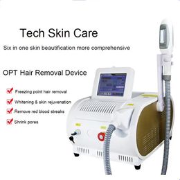 Machine laser de rajeunissement de la peau IPL RF E-light OPT Machine d'épilation professionnelle portable Supprimer l'équipement du système d'éclairage IPL Utilisation en salon