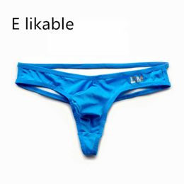 E likable Europe et les lettres de jeunesse des États-Unis sous-vêtements pour hommes confortable respirant mode taille basse string sexy 210924