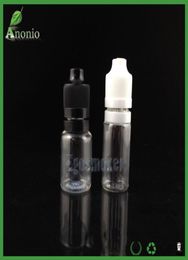 E bouteilles liquides pe ejuice sabotage évident bouteille de compte-gouttes de compagnie en plastique 10 ml pour saké les bouchons d'épreuve d'enfants vides eliquide huile bot6350251