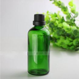 E Liquide E Jus Vert Bouteilles En Verre 100 ml BIg Bouteille En Verre 100 ml avec Pointe Mince BIg Tête Couvercles Pour Cosmétique Maquillage Huile Wrmmg