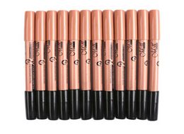 E nouveauté 1 ensemble 12 pièces 3 couleurs au choix maquiagem sourcils Menow maquillage Double fonction crayons correcteurs maquillaje1009855