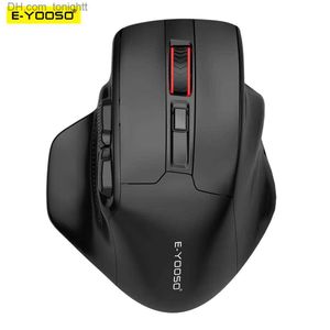 E-YOOSO X-31 Pro USB Gaming Large Mouse Support Bluetooth 2.4G sans fil PAW3212 4800 DPI pour souris gamer ordinateur portable PC Q230825