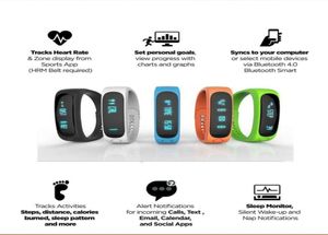E02 Smart Bracelet Watches impermeables Bluetooth Activity Tracker Bracelet Band Llamada SMS Sms Recuerde Sport Watch Connecte para iPhone y 7230221
