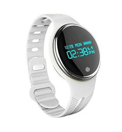 E07 Pulsera inteligente de natación 2412 horas Sistema de collar Pedómetro de la banda Fitness Watch Count Wall Smart Welpband PK Fit Bit38976818444946