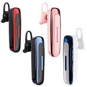 Auriculares E1 Bluetooth 5,0, auriculares inalámbricos de negocios con gancho para la oreja, auriculares estéreo de alta fidelidad, auriculares deportivos manos libres con micrófono