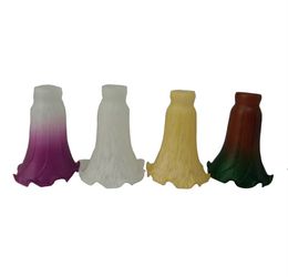 E14 Vijver Lelie Glas Lampenkap Vervanging Verlichting Accessoires voor talbe lamp wandlamp hanglamp264F6371709