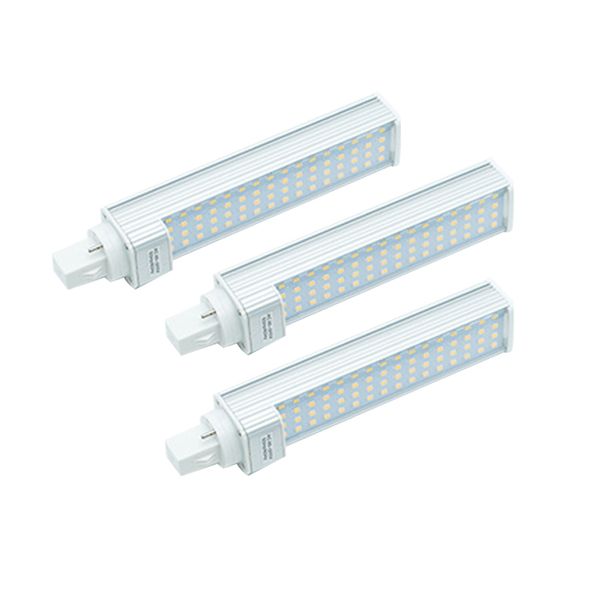 Ampoule LED E26 9W G24 encastrée horizontale, équivalent 12W, faisceau à 180 degrés, base à broche, ampoule LED enfichable, blanc chaud 3500K, blanc froid 6500K, usalight