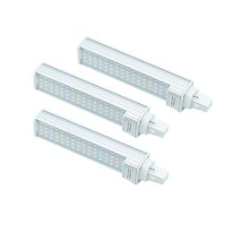 Ampoule LED E26 G24d 2 broches 12 W enfichable rotative PL horizontale encastrée 9 watts équivalent faisceau 180 degrés blanc chaud 3500 K blanc froid 6500 K crestech168