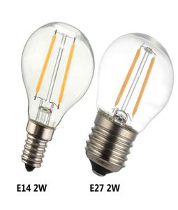 E27 E14 E12 Retro Edison LED Gloeilamp Lamp 2 W 4 W Gloeilampen G45 Glas Vintage Kaars verlichting voor indoor3499655