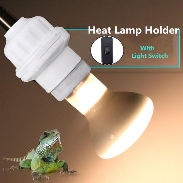 E27 Câble de lampe de lampe en céramique infrarouge Câble 100W E27 Pémier de chauffage de la lampe de chauffage
