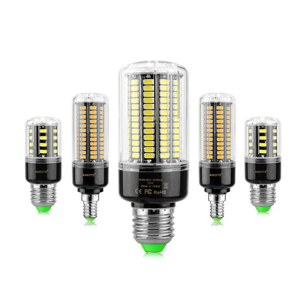 E27 LED lumières E14 SMD5736 ampoule LED AC85-265V LED lumière de maïs 3.5 W 5 W 7 W 9 W 12 W 15 W 20 W pas de scintillement