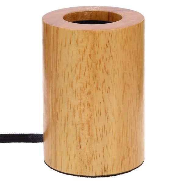Porte-lampe de table moderne minimaliste en bois E27