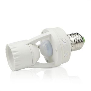 E27 schroef socket gloeilamp Houders Hoge Gevoeligheid PIR Menselijk Lichaam Bewegingssensor LED Lamp Met Schakelaar Lamp Bases278k