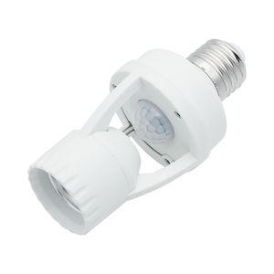 E27 Socket PIR Capteur de Mouvement Support de Lampe Contrôle de la Lumière Capteurs Infrarouges Lampes Base Montage 220V Pour LED Ampoule Éclairage bateau libre D2.0