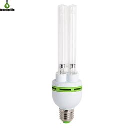 E27 UVC Ultraviolet UV Ampoule Désinfection Lampe Quartz Ozone Stérilisation Lumières Germicide 110V 220V 15W 25W 36W 80W