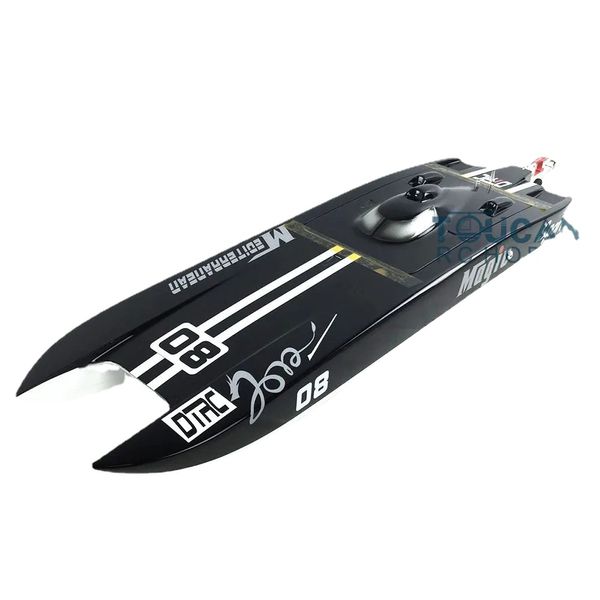 Bateau RC de course électrique en Fiber de verre E32 RTR avec moteur sans balais 120A ESC/3200KV/système Radio-noir THZH0029