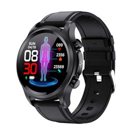 E400 smartwatch niet-invasieve ECG + PPG temperatuur bloedzuurstofmonitoring borst intieme rate strap handheld
