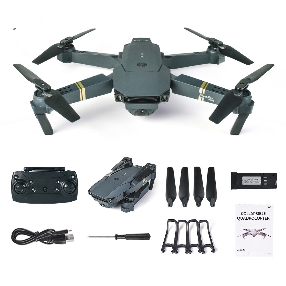 E58 dobrável UAV jy019 HD 4K quadcopter de fluxo óptico aéreo