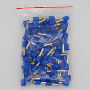 E6012 Buisisolatieterminals 6mm2 100 pcs/pack kabelkabel connector isolatie van krimpkleding geïsoleerde connector E-