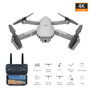 Mini Drone E68 pliable à maintien d'altitude, quadricoptère avec caméra HD, vidéo en direct, boîte de vente au détail