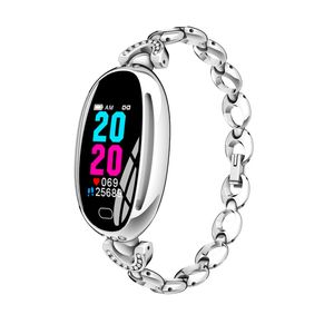 E68 bracelets Bracelet intelligent tension artérielle moniteur de sommeil montre téléphone SmartBand Fitness Tracker femme santé Bracelet Smartwatch femmes