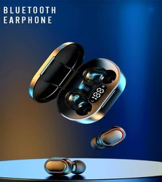 E7S Tws Bluetooth 50 Oortelefoon Draadloze Hoofdtelefoon Stereo Sport Oordopjes Handen Headset Met Microfoon Oplaadetui Headset2602027