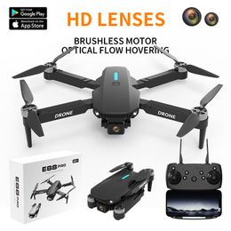 Drone E88 Pro 4k professionnel HD 4k Rc, avion double caméra, tête grand Angle, quadrirotor à distance, avion jouet hélicoptère