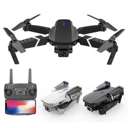 E88 Pro drone met groothoek HD 4K 1080P dubbele camera -hoogte houd wifi rc opvouwbare quadcopter dron cadeau speelgoed