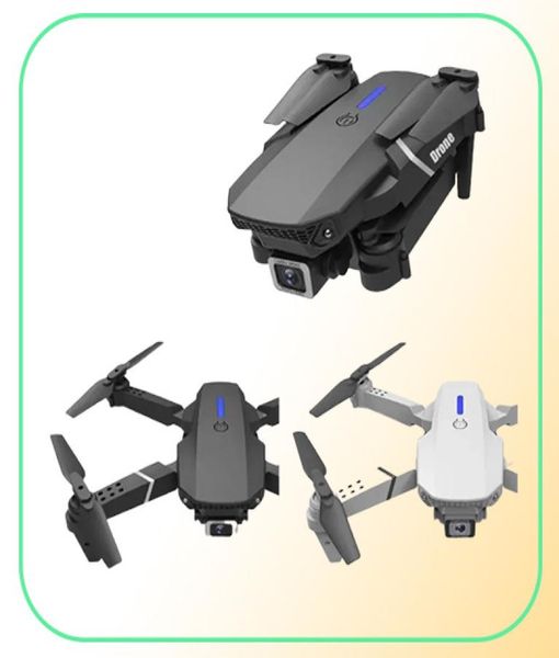 E88 Pro Drone con gran angular HD 4K 1080p Altura de cámara dual Hold Wifi RC Quadcopter plegable Dron Gift juguete New5494858