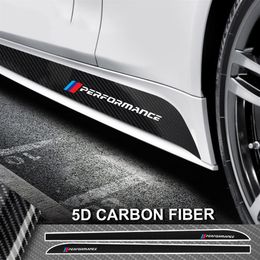 E90 E92 E93 F20 F21 F30 F31 F32 F33 F34 F15 F10 F01 F11 F02 G30 M Performance Side Skirt Sill Stripe Body Decals Sticker231m