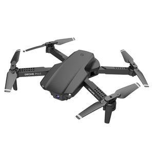 E99 Pro2 4K Drone HD Caméra WiFi Télécommande Portable Drones Quadrocopter UAV Geste Photo Vidéo 2.4G Pliable FPV Mode Sans Tête