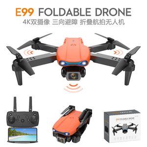 E99pro aerial drone 4k high-definition dual camera three sided obstacle avoidance remote control aircraft K3 folding cross-border aircraft