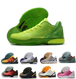 2023 Chaussures de basket-ball Kobes 6 Grinch The Christmas Protro Allstar Asg West Challenge Draft Day Prelude sport yakuda Og Qualité authentique et fibre de carbone Rreal