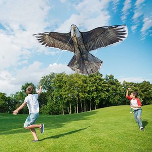 Eagle Kite Adult Scroll Turn de grande taille Kite Big cascadeur accessoires professionnels Kite Flight Flight Outdoor Game Toys 240514