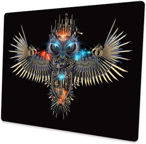 Eagle Mousepad Tapis de souris d'ordinateur avec tapis de souris en caoutchouc antidérapant de bureau de conception personnalisée 9,5 x 7,9 pouces