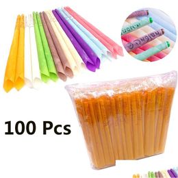 Fourniture de soins d'oreille 100 Pcs Traitement Sain Bougies Enlèvement De Cire Nettoyant Indiana Thérapie Parfum Bougie Livraison De Goutte Santé Beauté Dh8Sc