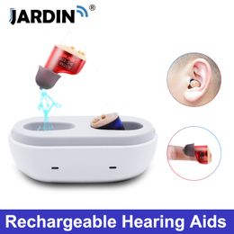 Ear Care Supply Aide auditive rechargeable Aides numériques Téléphone sans fil Amplificateur de son invisible pour personnes âgées surdité Audifonos 230310
