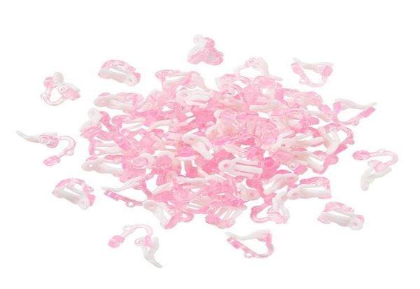 Ear Cuff 1000 Uds. Anillo con Clip rosa dulce, convertidor de hallazgos para puños no perforados, anillos con Clip, joyería DIY 2211075340083