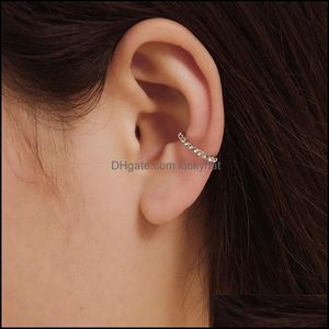 Couchette d'oreille 1pc minuscule d￩licate conch hie cz non perc￩ diamant nez riveau de mode femme cadeau 1158 T2 Drop livraison de boucles d'oreilles otntd