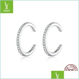 Ear Cuff 925 Sterling Sier Ear Cuff voor vrouwen zonder piercing oorbellen sieraden oorkuip Real Fashion Drop levering 2021 Dhseller2010 Dhizm