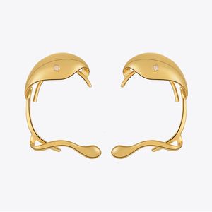 Oreille Cuff ENFASHION Clip Irrégulier Sur Boucles D'oreilles Pour Les Femmes De Mode Bijoux Partie Or Couleur Oreille Manchette Zircons Pendientes Mujer E221386 230518