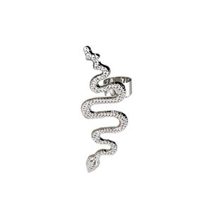 Oreille Manchette Gothique Punk Serpent Boucles D'oreilles Clips Sans Piercing Non Percé Clip Boucles D'oreilles Poignets Pour Femmes Hommes Noir Bijoux 1 Pièce Drop Del Otofj