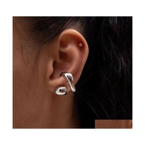 Oreille Manchette Hiphop Femmes Vintage Métal Arbre Clip Boucles D'oreilles Pour Géométrique Feuille Gothique Bijoux Femme Bijoux 1244 B3 Drop Delivery Dhr7W