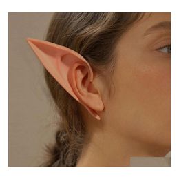 Oor manchet mooie elf oren monster cosplay p oraphy prop earhook earclip oordop druppel levering sieraden oorbellen dh96g