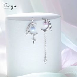 Oormanchet Thaya Elegant Party Moon Earring Origineel ontwerp 925 zilveren naald voor dames Dangle Klassiek Kwastje Romantische fijne sieraden 231005