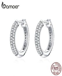 Ear Hoops 925 Boucles d'oreilles de cerceau de luxe en argent sterling pour femmes ACCESSORIES DE JIANIE DE MEUILLE ACCESSOIRES BSE300 2201086398543