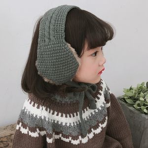 Oorkap gebreide oorbeschermers of snood voor kinderen winddicht oorbeschermer jongens meisjes warm zacht winter verdikte slabbetje 230824